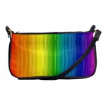 Rainbow Shoulder Clutch Bag