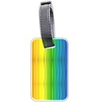 Rainbow Luggage Tag (two sides)