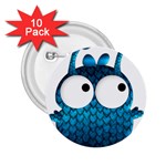 Love Alien 2.25  Button (10 pack)