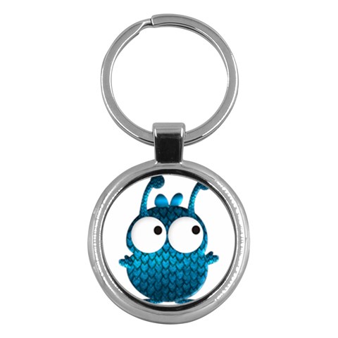 Love Alien Key Chain (Round) from ArtsNow.com Front