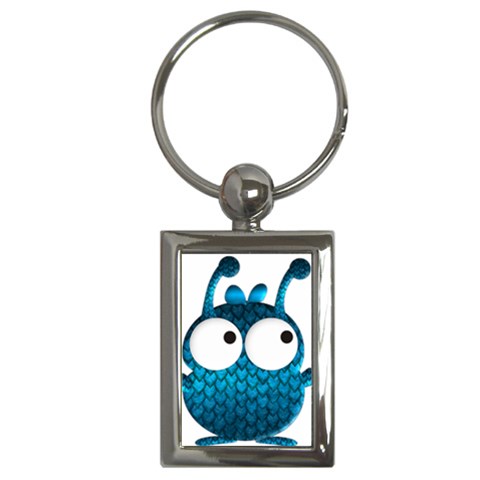 Love Alien Key Chain (Rectangle) from ArtsNow.com Front