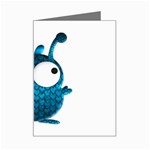 Love Alien Mini Greeting Card