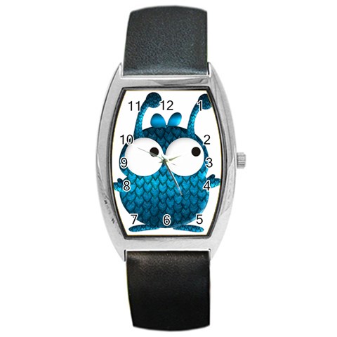 Love Alien Barrel Style Metal Watch from ArtsNow.com Front