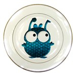 Love Alien Porcelain Plate