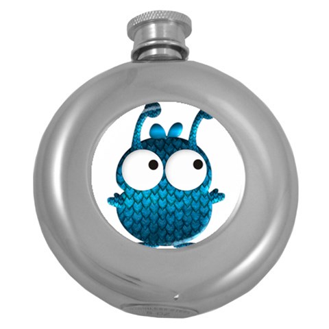 Love Alien Hip Flask (5 oz) from ArtsNow.com Front