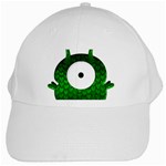 Green Love Alien White Cap