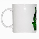 Green Love Alien White Mug