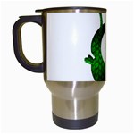 Green Love Alien Travel Mug (White)