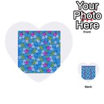 Stars on Blue Multi-purpose Cards (Heart)