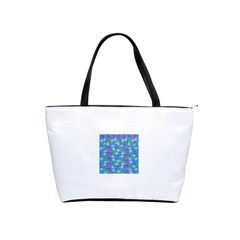 Stars on Blue Classic Shoulder Handbag from ArtsNow.com Front