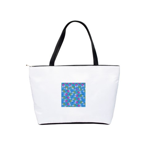 Stars on Blue Classic Shoulder Handbag from ArtsNow.com Back