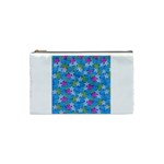 Stars on Blue Cosmetic Bag (Small)