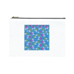 Stars on Blue Cosmetic Bag (Large)