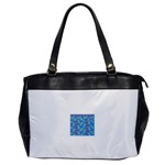 Stars on Blue Oversize Office Handbag (One Side)