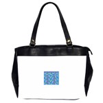 Stars on Blue Oversize Office Handbag (Two Sides)