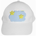 Happy Stars in a Cloud White Cap