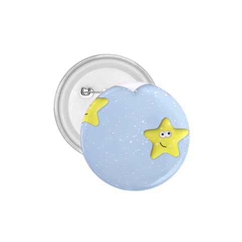 Happy Stars in a Cloud 1.75  Button from ArtsNow.com Front