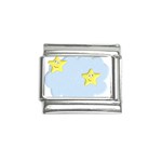 Happy Stars in a Cloud Italian Charm (9mm)