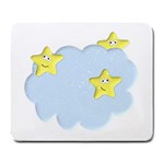 Happy Stars in a Cloud Large Mousepad