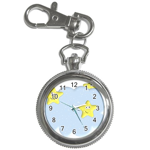 Happy Stars in a Cloud Key Chain Watch from ArtsNow.com Front