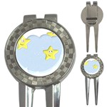 Happy Stars in a Cloud 3-in-1 Golf Divot