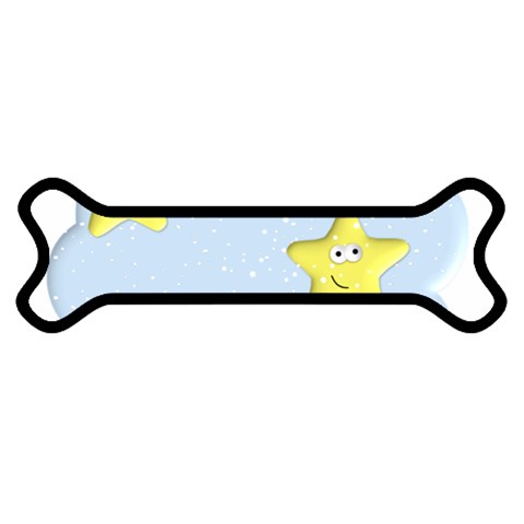 Happy Stars in a Cloud Magnet (Dog Bone) from ArtsNow.com Front