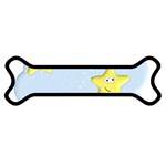 Happy Stars in a Cloud Magnet (Dog Bone)