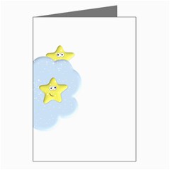 Happy Stars in a Cloud Greeting Card from ArtsNow.com Left