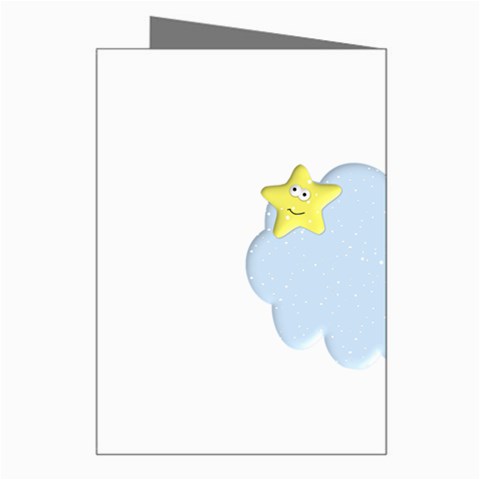 Happy Stars in a Cloud Greeting Card from ArtsNow.com Right