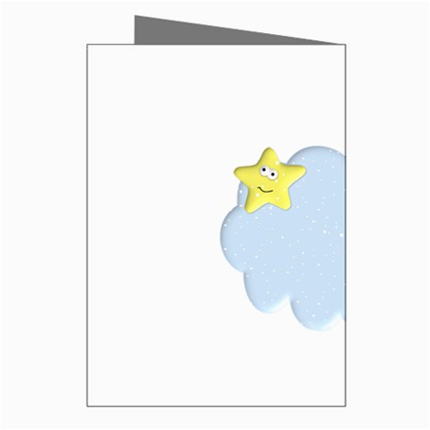 Happy Stars in a Cloud Greeting Cards (Pkg of 8) from ArtsNow.com Right