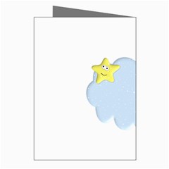 Happy Stars in a Cloud Greeting Cards (Pkg of 8) from ArtsNow.com Right