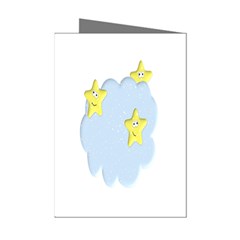 Happy Stars in a Cloud Mini Greeting Cards (Pkg of 8) from ArtsNow.com Left