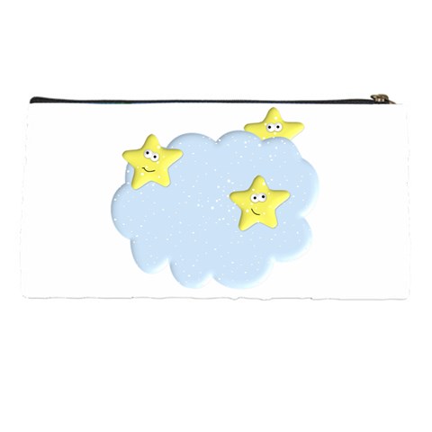 Happy Stars in a Cloud Pencil Case from ArtsNow.com Back