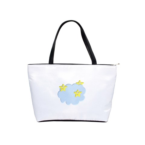 Happy Stars in a Cloud Classic Shoulder Handbag from ArtsNow.com Front