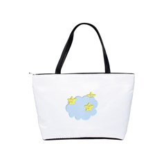 Happy Stars in a Cloud Classic Shoulder Handbag from ArtsNow.com Back