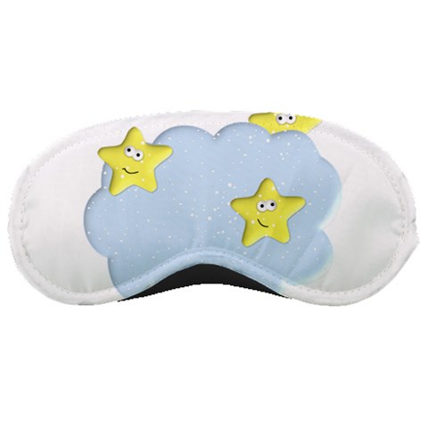 Happy Stars in a Cloud Sleeping Mask from ArtsNow.com Front