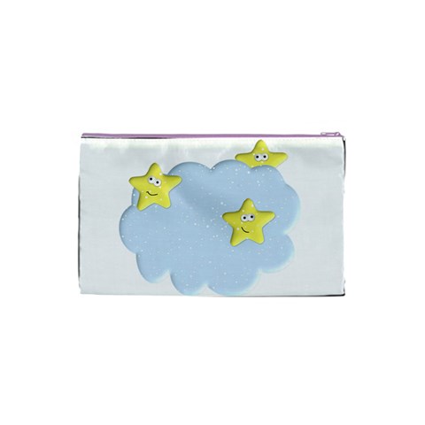 Happy Stars in a Cloud Cosmetic Bag (Small) from ArtsNow.com Back