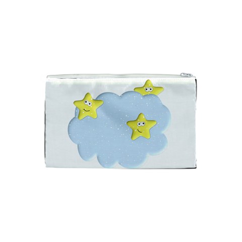 Happy Stars in a Cloud Cosmetic Bag (Small) from ArtsNow.com Back