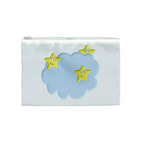 Happy Stars in a Cloud Cosmetic Bag (Medium) from ArtsNow.com Front