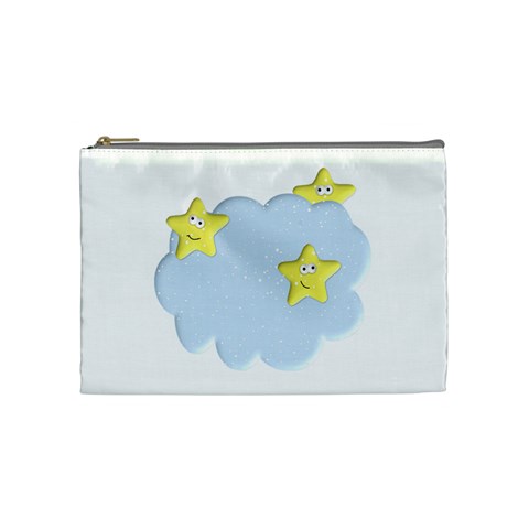 Happy Stars in a Cloud Cosmetic Bag (Medium) from ArtsNow.com Front