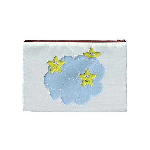 Happy Stars in a Cloud Cosmetic Bag (Medium) from ArtsNow.com Back