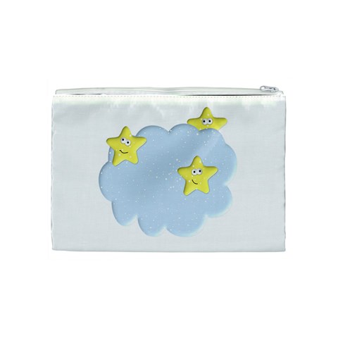 Happy Stars in a Cloud Cosmetic Bag (Medium) from ArtsNow.com Back