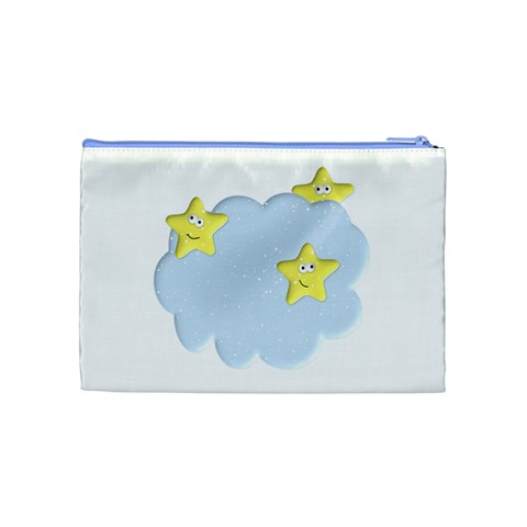 Happy Stars in a Cloud Cosmetic Bag (Medium) from ArtsNow.com Back