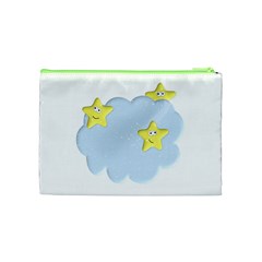 Happy Stars in a Cloud Cosmetic Bag (Medium) from ArtsNow.com Back