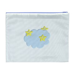 Happy Stars in a Cloud Cosmetic Bag (XL) from ArtsNow.com Back