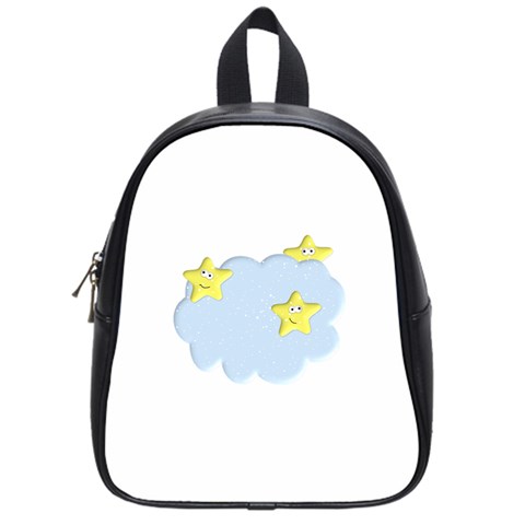 Happy Stars in a Cloud School Bag (Small) from ArtsNow.com Front