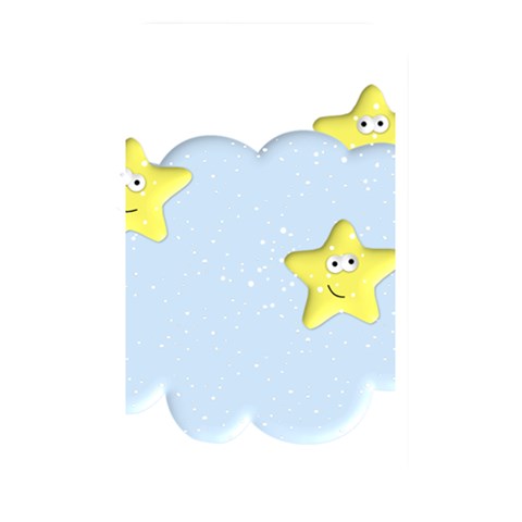 Happy Stars in a Cloud Memory Card Reader (Rectangular) from ArtsNow.com Front