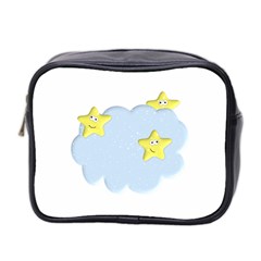 Happy Stars in a Cloud Mini Toiletries Bag (Two Sides) from ArtsNow.com Front