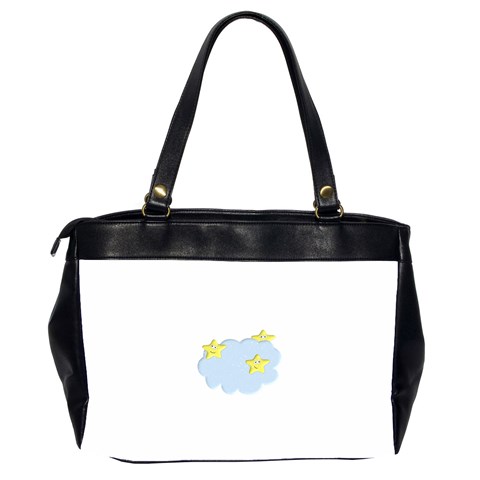 Happy Stars in a Cloud Oversize Office Handbag (Two Sides) from ArtsNow.com Back