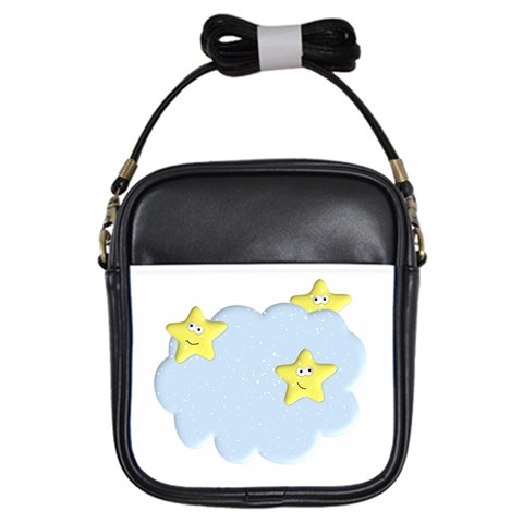 Happy Stars in a Cloud Girls Sling Bag from ArtsNow.com Front